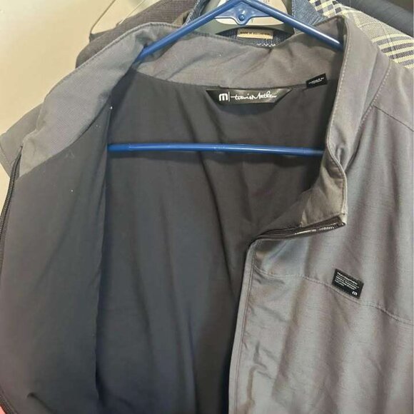 Men’s size XXL Travis Mathew Wanderlust Gray zip up Vest - Picture 3 of 3